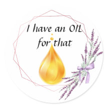 Waterverf Lavender Sprigs Sticker