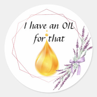 Waterverf Lavender Sprigs Sticker