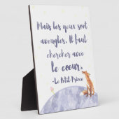 Waterverf Le Petit Prince De kleine prins Fotoplaat (Zijkant)