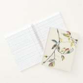 Waterverf Leaf Branch Notitieboek (Binnen)