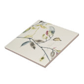 Waterverf Leaf Branch Tegeltje (Zijkant)