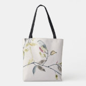 Waterverf Leaf Branch Tote Bag (Achterkant)