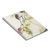 Waterverf Leaf Branch Triptych Notitieboek (Rechterzijde)