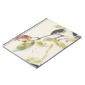 Waterverf Leaf Branch Triptych Notitieboek (Linkerzijde)