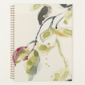 Waterverf Leaf Branch Triptych Planner (Voorkant)