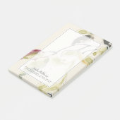 Waterverf Leaf Branch Triptych Post-it® Notes (Schuin)