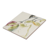 Waterverf Leaf Branch Triptych Tegeltje (Zijkant)