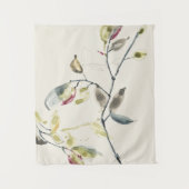 Waterverf Leaf Branch Wandkleed (Voorkant)