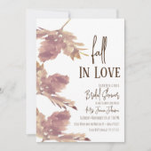 Waterverf Leaf Herfst Pumpkin Vrijgezellenfeest Sc Kaart (Voorkant)