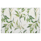 Waterverf Leafy Greenery Stof (Fat Quarter)