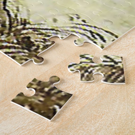 waterverf "Leap the Elk" van John Bauer Legpuzzel (Zijkant)