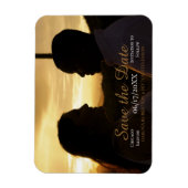 Waterverf Leaves 02 Sla de datum op Magneet (Verticaal)