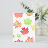 Waterverf leder patroon briefkaart (Staand voorkant)