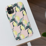 Waterverf leemons en gele naadloze patronen Case-Mate iPhone case<br><div class="desc">Waterverf leemons en gele naadloze patronen</div>