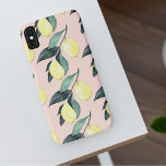 Waterverf leemons en gele naadloze patronen Case-Mate iPhone case<br><div class="desc">Waterverf leemons en gele naadloze patronen</div>