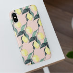 Waterverf leemons en gele naadloze patronen Case-Mate iPhone case<br><div class="desc">Waterverf leemons en gele naadloze patronen</div>