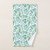 Waterverf leest bad handdoek (Handdoek)