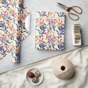 Waterverf leest cadeaupapier