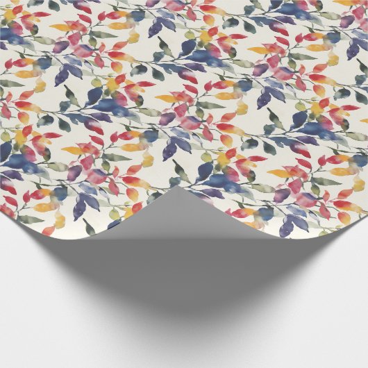 Waterverf leest cadeaupapier (Hoek)