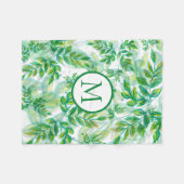 Waterverf leest fleece deken (Voorkant (Horizontaal))