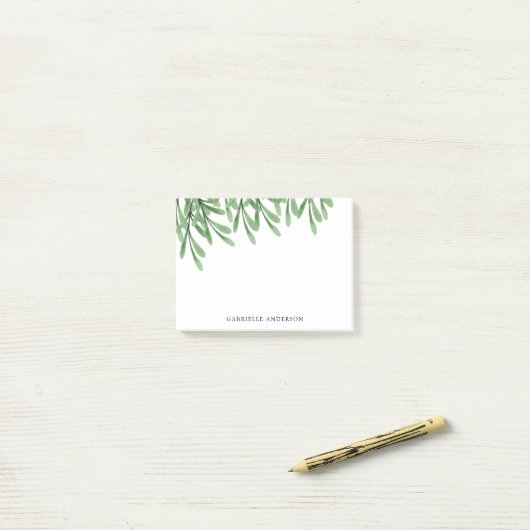 Waterverf leest | Gepersonaliseerd Post-it® Notes (Op bureau)