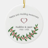 Waterverf leest keramisch ornament (Voorkant)