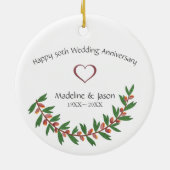 Waterverf leest keramisch ornament (Achterkant)