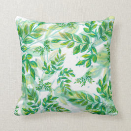 Waterverf leest kussen