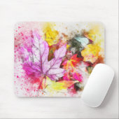 Waterverf leest muismat (Met muis)