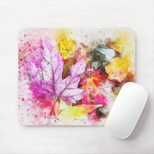 Waterverf leest muismat (Met muis)