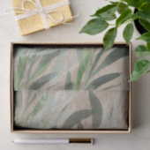 Waterverf leest op gestroomlijnd weefselpapier met tissuepapier (Geschenk)