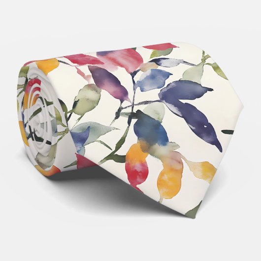 Waterverf leest stropdas (Opgerold)