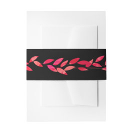 Waterverf leest uitnodigingen wikkel