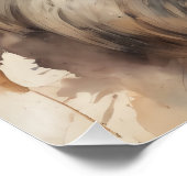 Waterverf Leeuw 5 Perfect Poster (Hoek)