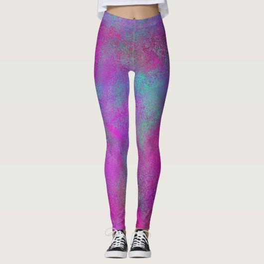 Waterverf Leggings (Voorkant)