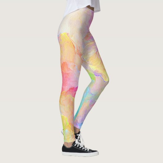 Waterverf Leggings (Rechts)