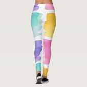 Waterverf Leggings (Achterkant)