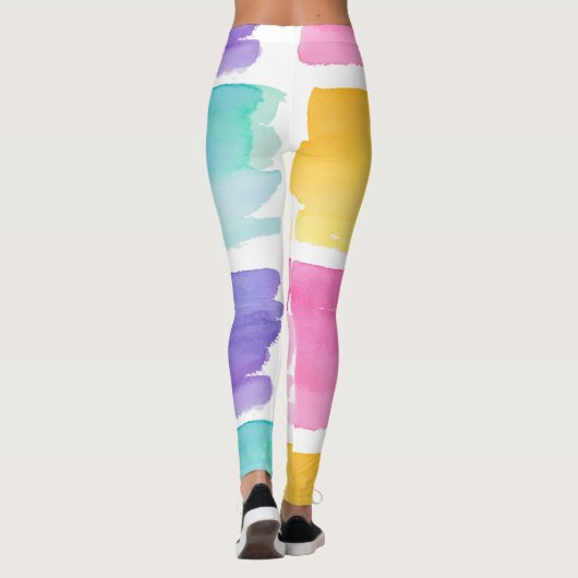 Waterverf Leggings (Achterkant)