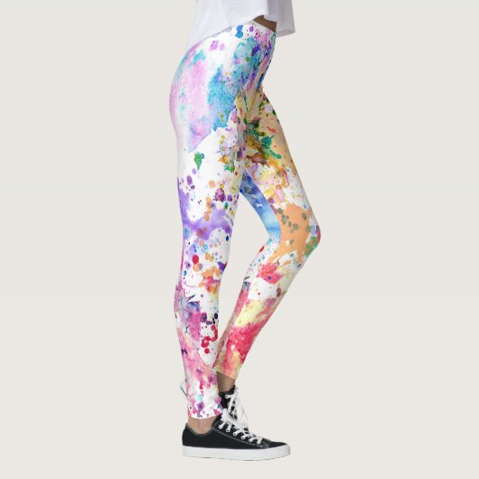 Waterverf Leggings (Rechts)