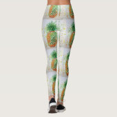 Waterverf Leggings ananas (Achterkant)