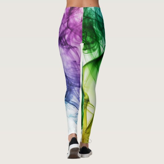 Waterverf Leggings voor Night Out (Achterkant)