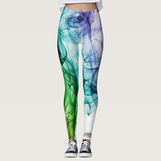 Waterverf Leggings voor Night Out (Voorkant)