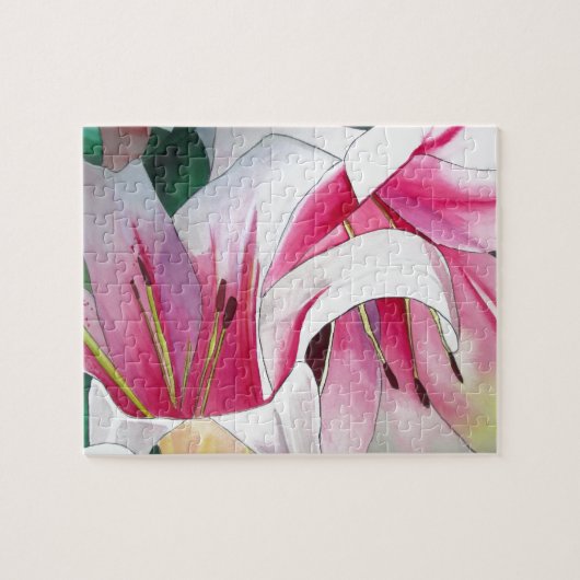 Waterverf Legpuzzel (Horizontaal)