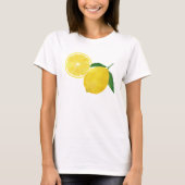 Waterverf Lemon 07 T-shirt (Voorkant)