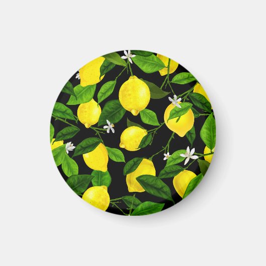 Waterverf Lemon 2 Magneet (Voorkant)