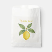 Waterverf Lemon Bedankt Bedankzakje (Voorkant)