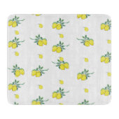 Waterverf Lemon Citrus Snijplank (Voorkant)