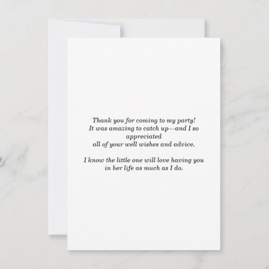 Waterverf Lemon en Blossoms Verjaardag Bedankt (Achterkant)