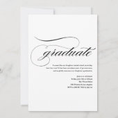 Waterverf Lemon Greenery Pattern Afstuderen Foto Kaart (Achterkant)