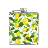 Waterverf Lemon Heupfles (Voorkant)